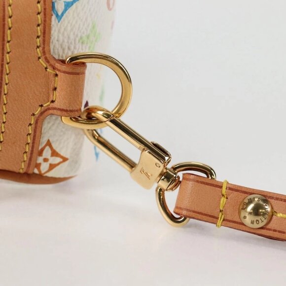 LOUIS VUITTON Monogram Multicolor Trousse Wapity White M58033 LV Auth - Picture 9 of 16